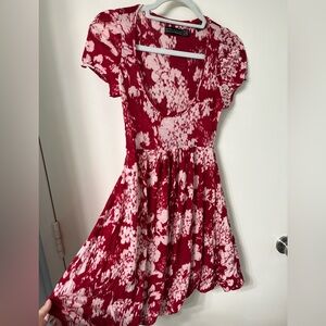 Vintage Zara Empire Waist Bubble Mini Dress